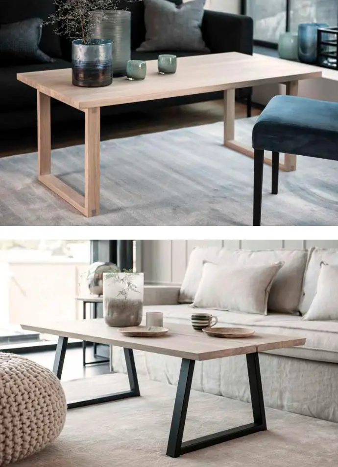 Boknäs Yhdessä lankku sohvapöytä