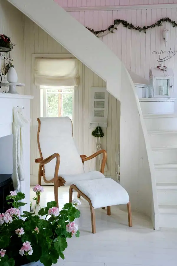 Lepotuoli Torparen lampaannahka