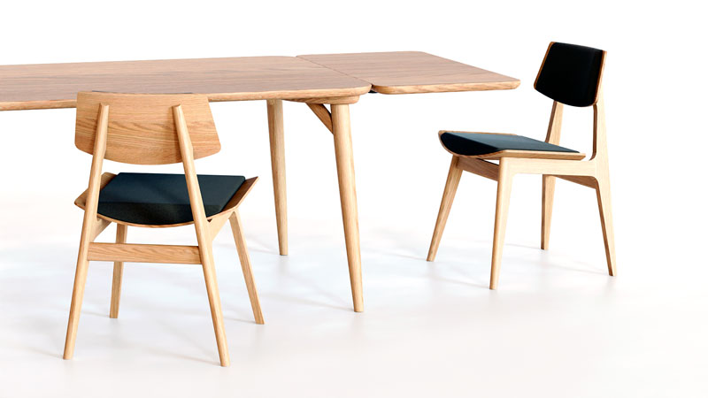 Ruokapöytä Wave, tammi C4