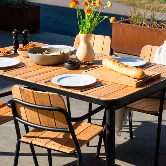 Tuoli Kirra Patio, Noir