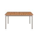 Ruokapöytä Kirra 150 x 90 cm, Taupe