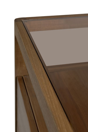 Lipasto Spindle 150 x 56 cm, tiikki