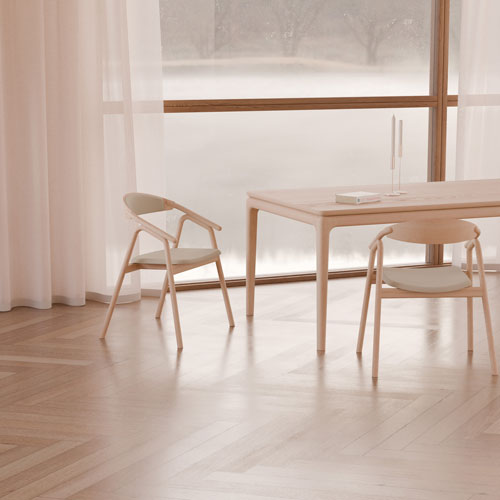 Ruokapöytä Floating, saarni C16