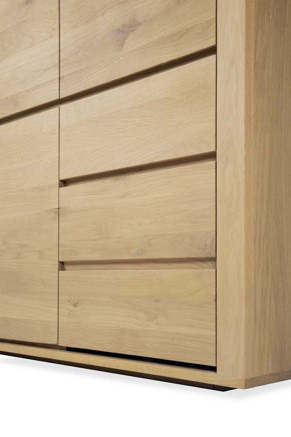 Vaatekaappi Shadow 115 x 200 cm, tammi