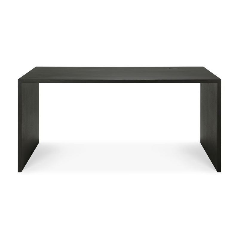 Työpöytä U desk 160 x 80 cm, tammi musta