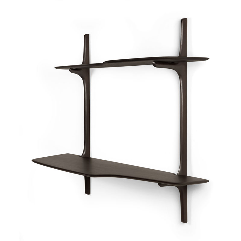 Työtaso Pl seinäkiinnityksellä 140 x 48 cm, mahonki