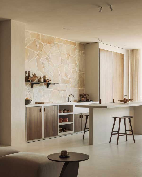 Saareketuoli Osso, tiikki ruskea