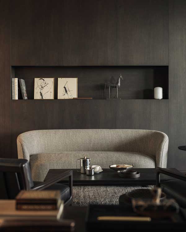 Sohva Ellipse 3:n istuttava, väri Ash