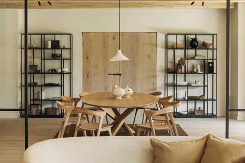 Ruokapöytä Mikado, ovaali 267 x 138 cm, tammi