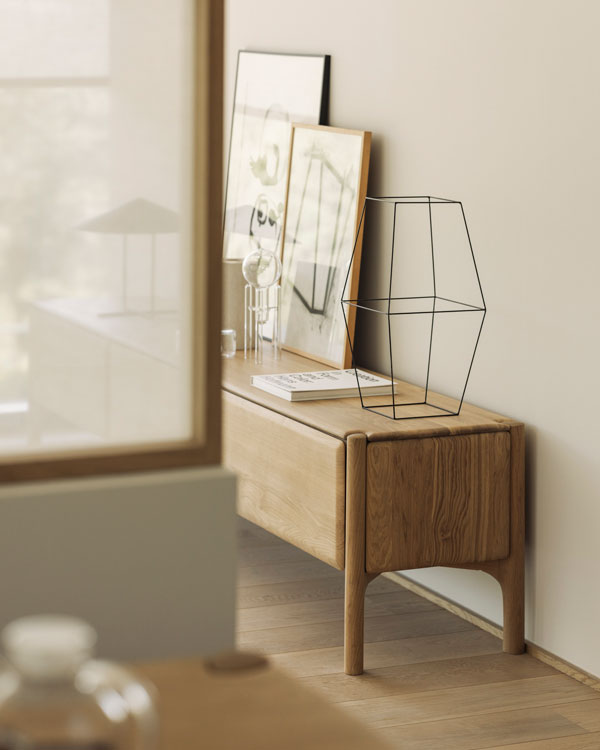 Tv-taso PI 242 x 45 cm, tammi