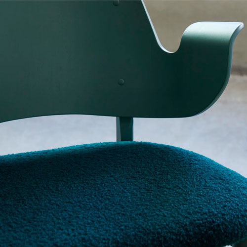 Pehmustettu ruokapöydän tuoli Gesture, Dark Green, Baru