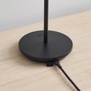 Ladattava pöytävalaisin Nevis, Matte White, ulkokäyttöön