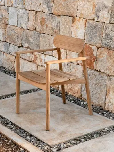 Ruokapöydän tuoli Freya, tiikki (2).webp