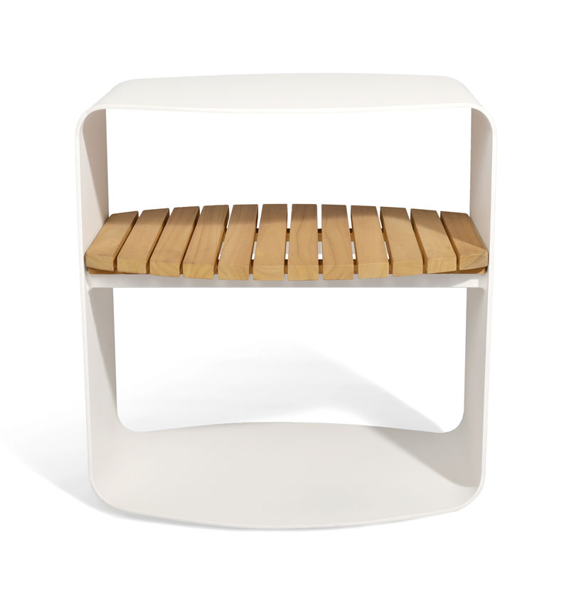 Sivupöytä Mindo 109, Off White