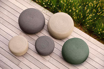 Circle-rahi halk. 52 cm, korkeus 39cm, Tummanharmaa