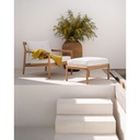 Rahi Jack Outdoor rahi 71 x 54 cm, tiikki , Off White