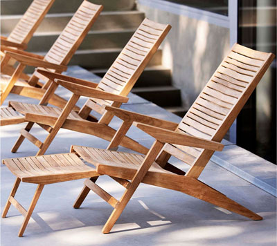 Kansituoli Flip, tiikki