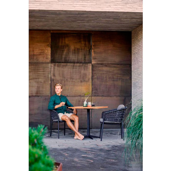 Ruokapöydäntuoli Ocean, Dark Grey