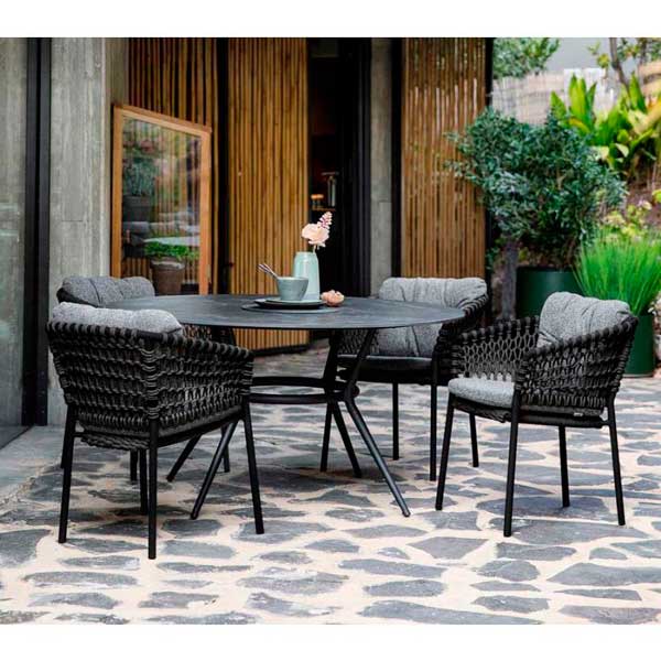 Ruokapöydäntuoli Ocean, Dark Grey