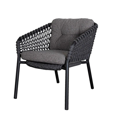 Istuintyyny Ocean-lepotuoliin, Dark Grey