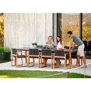 Ruokapöydäntuoli Endless Soft Rope, tiikki