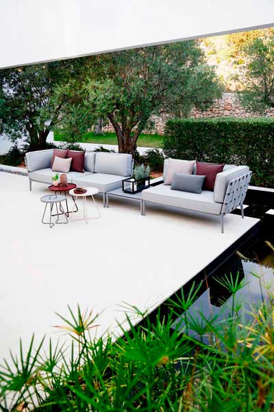 Sohvamoduuli Conic 2:n istuttava oikea, Light Grey