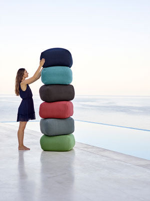 Rahi Divine 55 x 55 cm, Midnight Blue