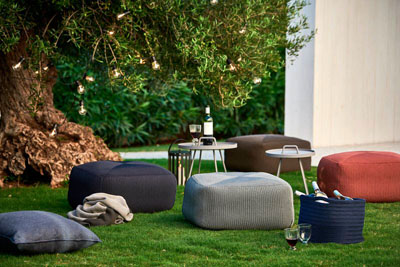 Rahi Divine 55 x 55 cm, Midnight Blue