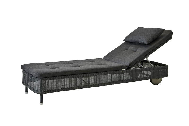 Aurinkovuoteen pehmuste Presley, Black