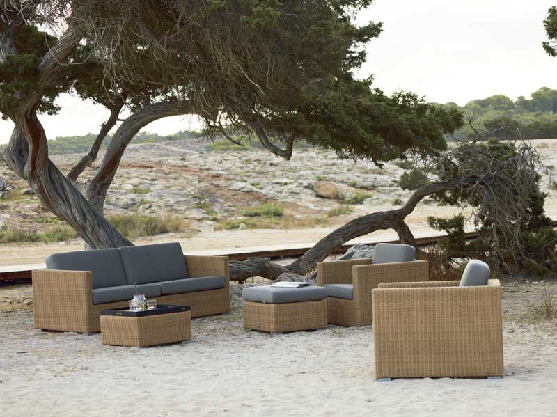 Sohva Chester 3:n istuttava, Natural