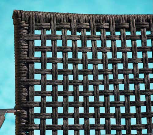 Loungetuoli Straw, Anthracite