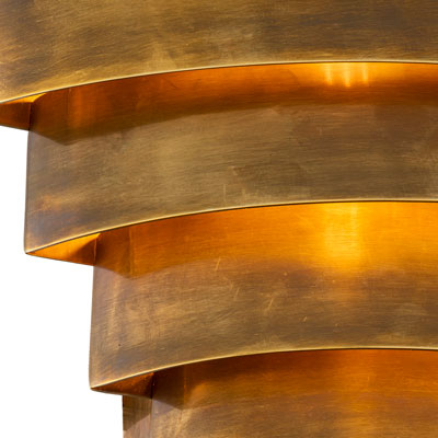 Seinävalaisin Rizzi Double, Vintage Brass