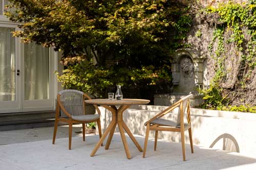 Ruokapöydän tuoli Frida, Dune White