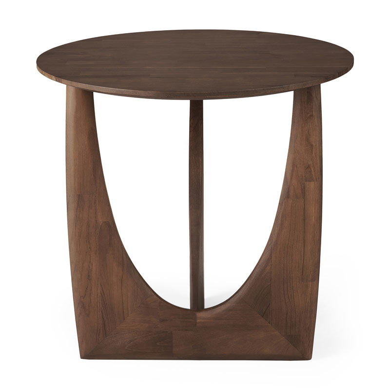 Sivupöytä Teak Geometric 51 cm