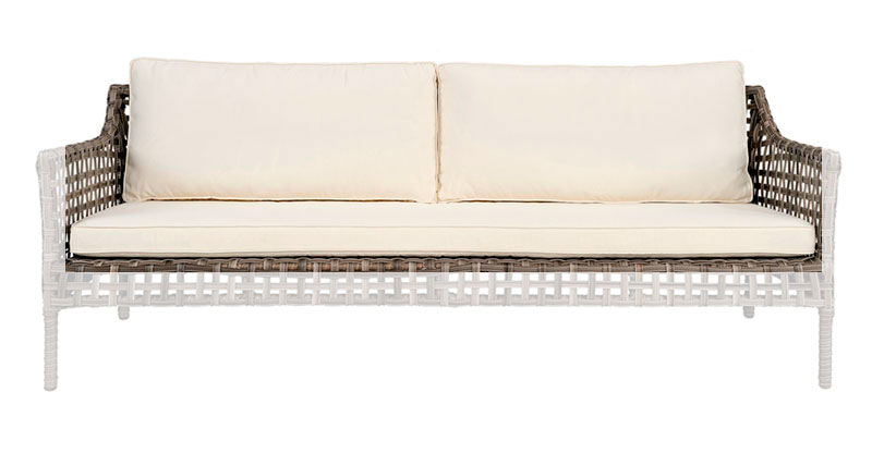 Istuintyynyt Santa Monica -sohvaan, Off White