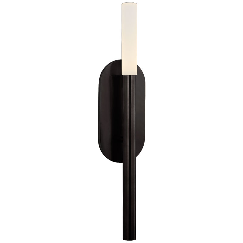 Seinävalaisin Kelly Wearstler Rousseau Medium Bath Sconce, Bronze