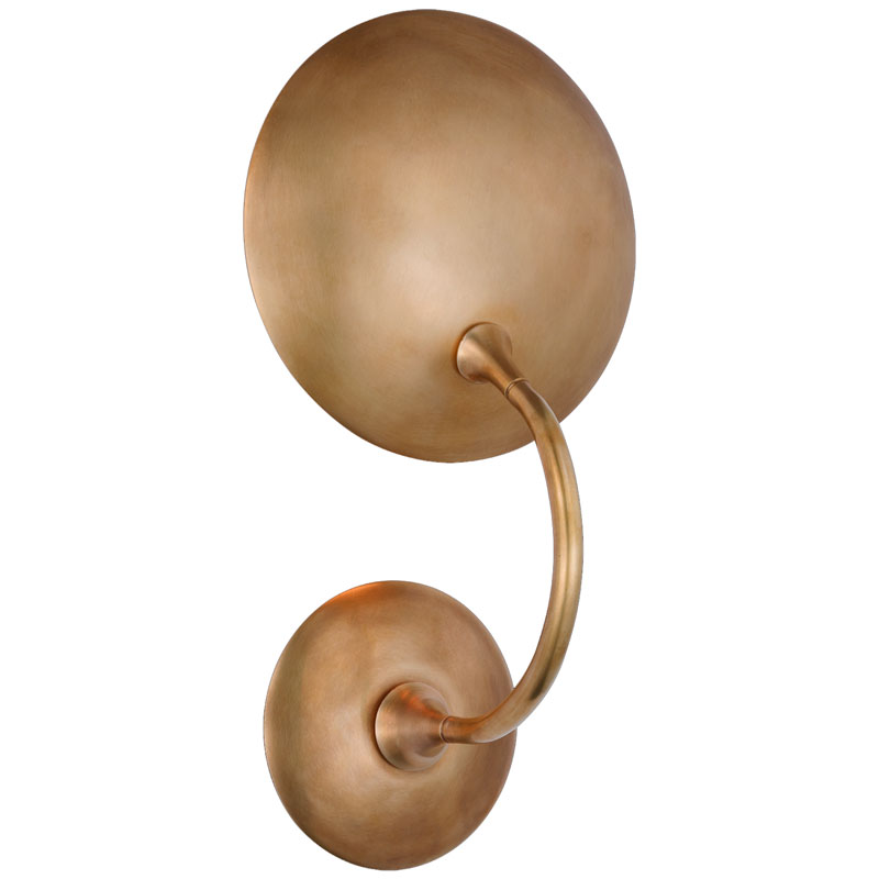 Seinävalaisin Keira Medium Wall Wash Sconce, Brass