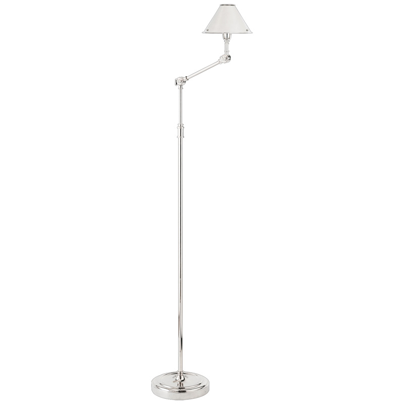 Lattiavalaisin Ralph Lauren Anette Floor Lamp, Nickel