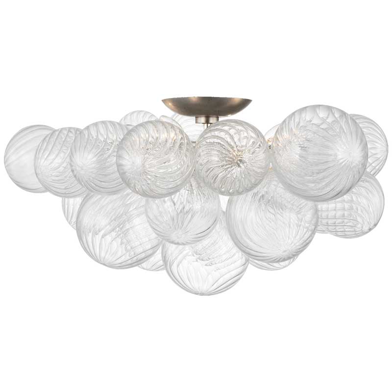 Plafondi Talia 25", Silver