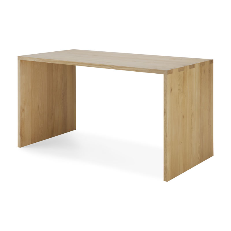 Työpöytä U desk 160 x 80 cm, tammi