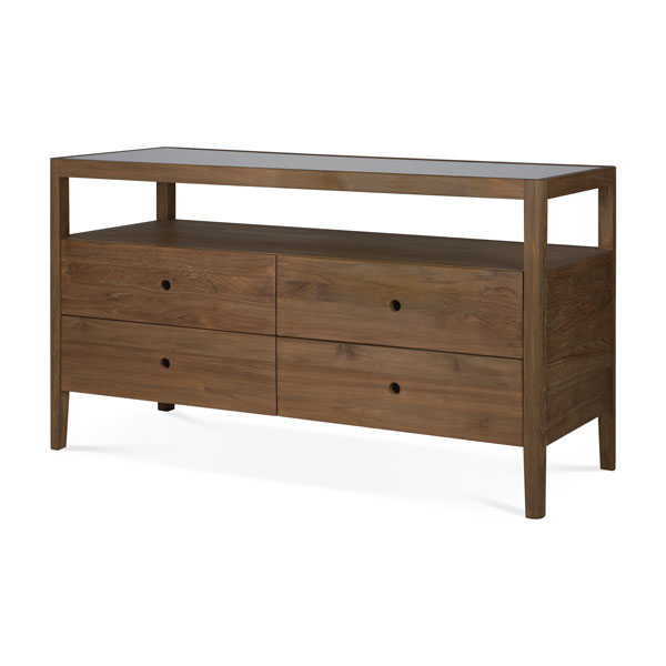 Lipasto Spindle 150 x 56 cm, tiikki
