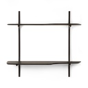 Työtaso Pl seinäkiinnityksellä 140 x 48 cm, mahonki