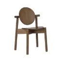 Ruokapöydän tuoli Heiko, pähkinä