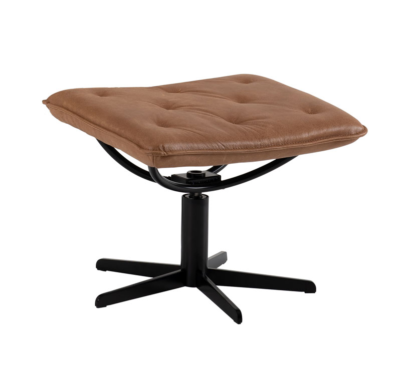 Rahi Chic 48 x 36 cm, nahkaverhoilu, Cognac