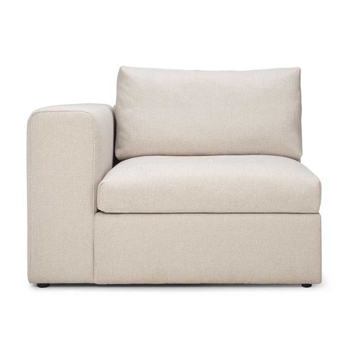 Moduulisohva Mellow, käsinoja oikealla, Off White
