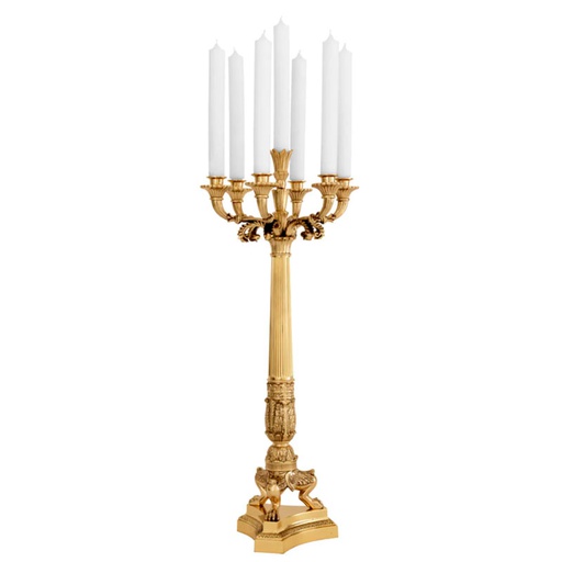 [EICH-109230] Kynttelikkö Jefferson, Polished Brass