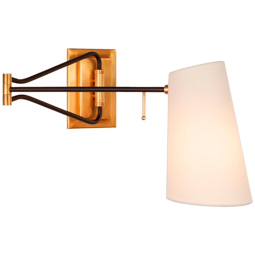 [VCC-ARN 2650HAB/BLK-L-EU] Seinävalaisin Keil Swing Arm Wall Light, Black